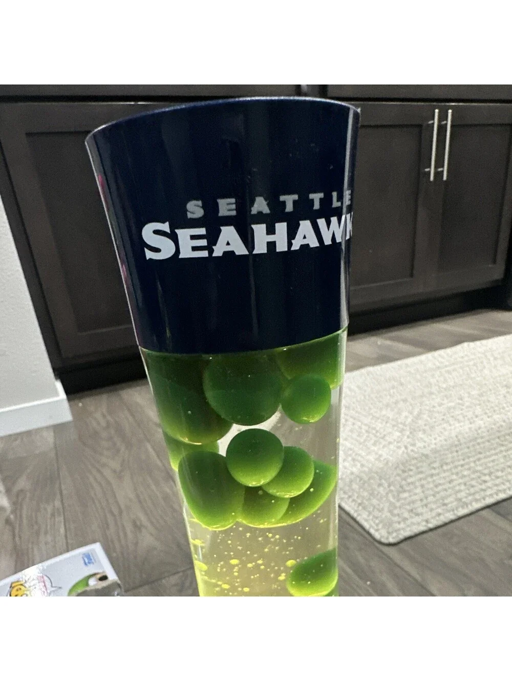 Sporticulture Seattle Seahawks Magma Lamp with Bluetooth Speaker and Funko Pop